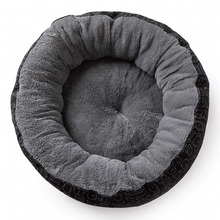 Dog Central Round Printed Dog Bed